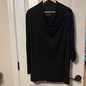 Betabrand Liz wrap Long Sleeve Top